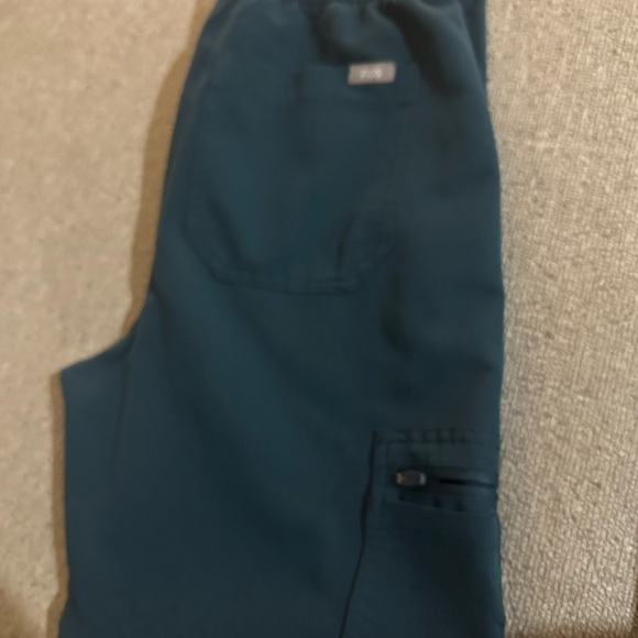 Figs Nola Skinny Scrub Pant small Caribbean Small - Picture 3 of 4